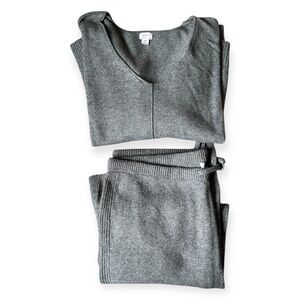 Like New Target Auden Gray Knit Loungewear Set Size XXL